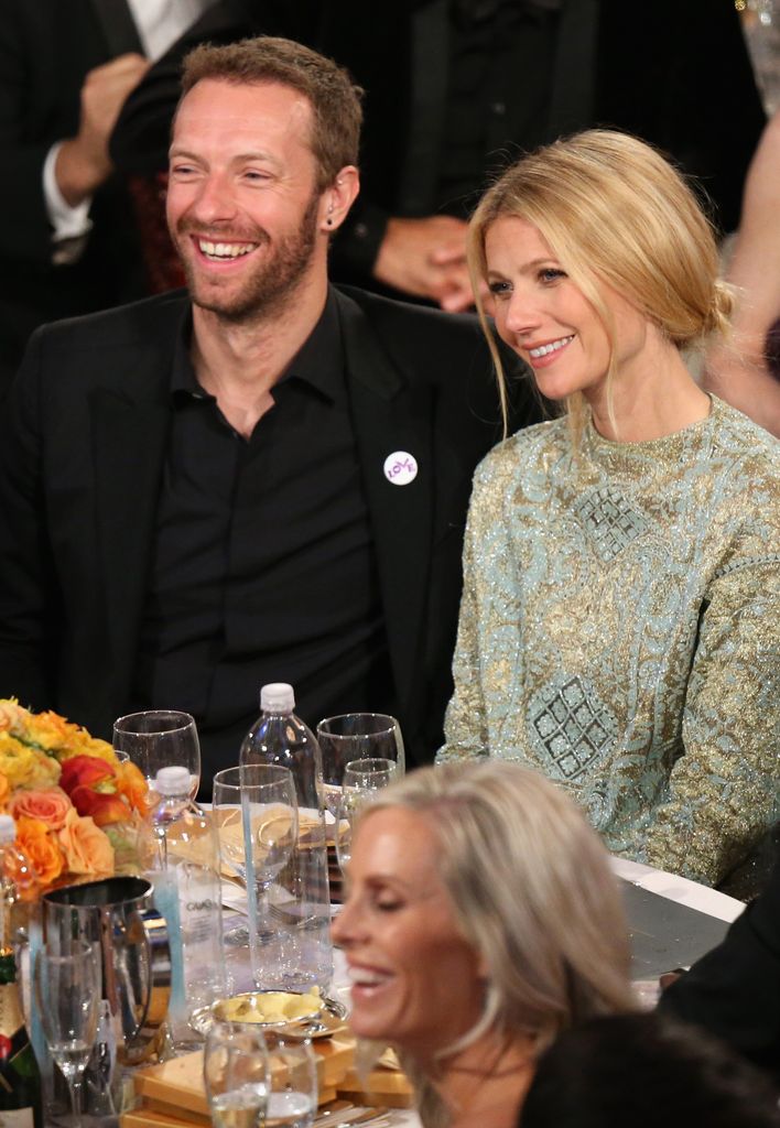 Gwyneth and Chris just before announcing their separation in 2014