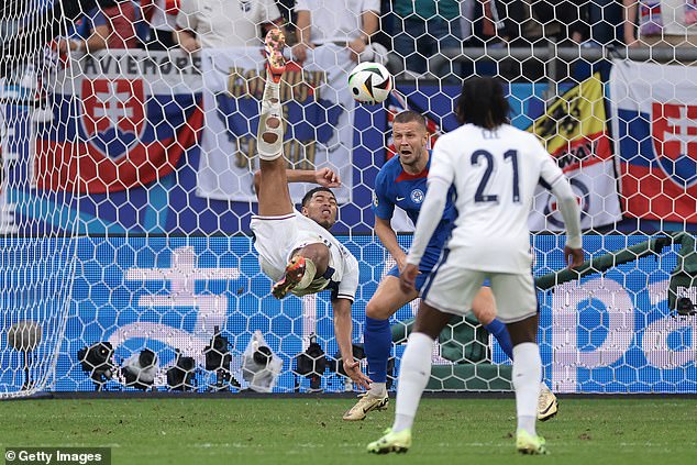 Slovakia could have beaten England if Jude Bellingham had not scored a brilliant goal at the end