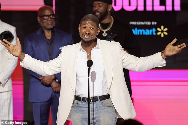 In his speech, Usher stressed forgiveness as a critical trait for people to possess