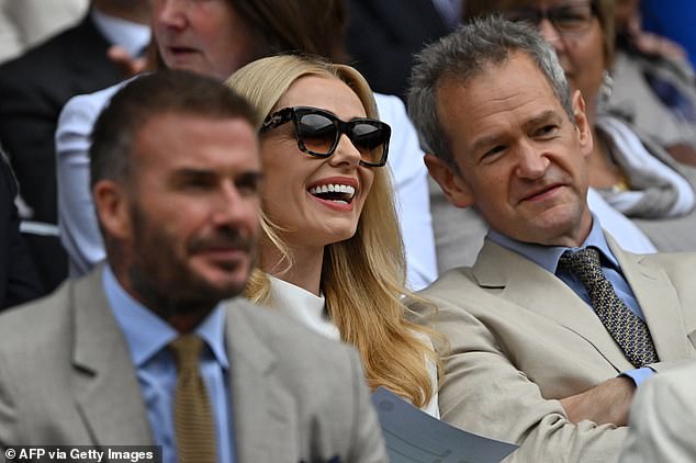 Katherine was spotted on this outing with Pointless star Alexander Armstrong