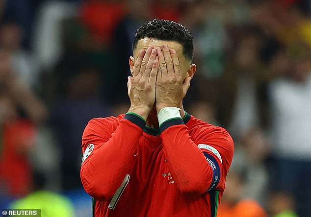 Ronaldo, looking to score his first goal at Euro 2024, was kept out from the penalty spot by Slovenia goalkeeper Jan Oblak.