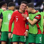 Cristiano Ronaldo breaks down in TEARS after his extra-time penalty was SAVED by Slovenia keeper Jan Oblak as his nightmare Euro 2024 campaign continues