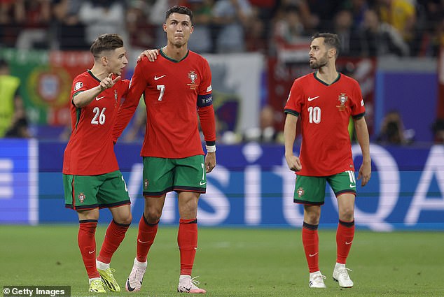Ronaldo cried incessantly as he feared Portugal's Euro 2024 journey could be over