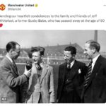 Man United pay tribute to former Busby Babe member Jeff Whitefoot after death aged 90… as Nottingham Forest hail FA Cup winning hero