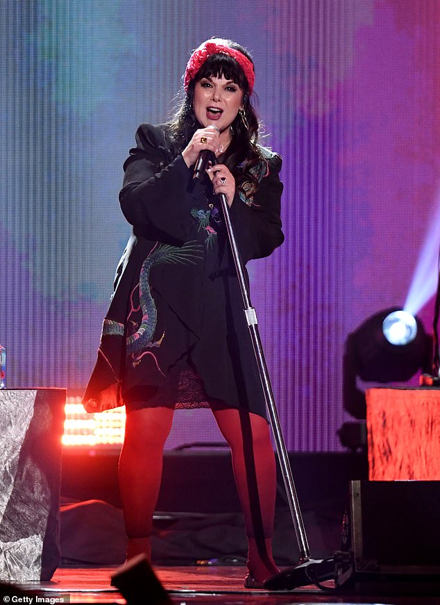 Ann was seen performing on stage at the 2019 iHeartRadio Music Festival