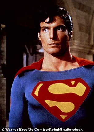 Reeve - who died in 2004 at the age of 52 - played Superman in four films - Superman (1978), Superman II (1980), Superman III (1983) and Superman IV: The Quest for Peace (1987) - before he was paralysed in a horse-riding accident in 1995.