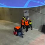 Shocking moment fan is PUNCHED and KICKED by stewards during Portugal’s dramatic last-16 victory over Slovenia at Euro 2024
