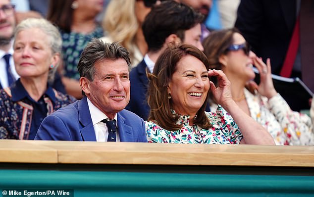 The smile on Carol's face was clearly visible as they arrived together at this prestigious ceremony held in London. In Carol's photo, she is seen talking to Sir Sebastian Coe.