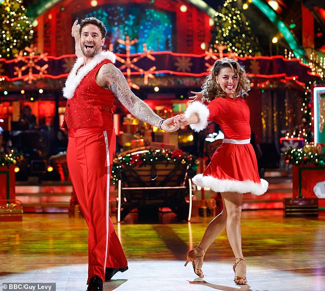 Danny previously caught everyone's attention with his sparkling chemistry with pro Jovita when they appeared on Strictly's Christmas special, earning an impressive score of 37 out of 40.