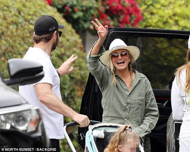 Cameron Diaz the doting mom looks radiant on 4th of July playdate with Chris Pratt and pregnant Katherine Schwarzenegger’s family in Montecito
