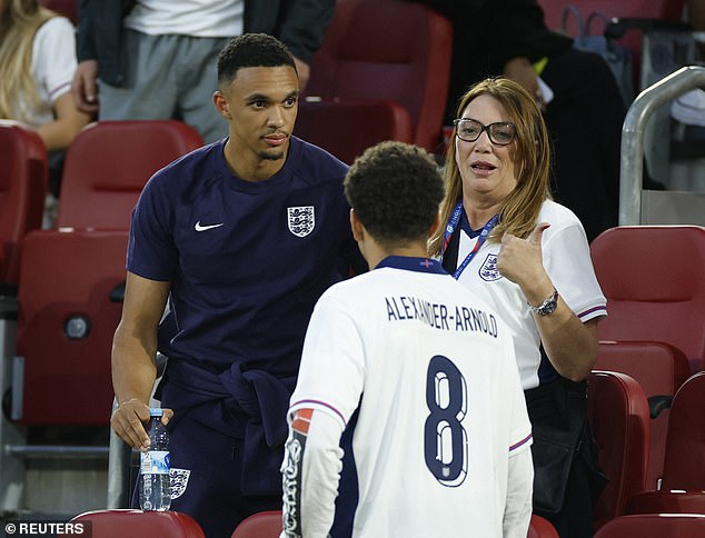 Who is the England star who ‘didn’t want to take a penalty’? Trent Alexander-Arnold is caught telling friends about a team-mate who wouldn’t take a spot-kick in Switzerland Euros shoot-out
