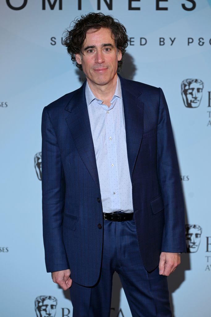 Stephen Mangan attends the BAFTA Television Awards nominees party with P&O Cruises and the BAFTA Television Craft Awards at the Victoria and Albert Museum on April 24, 2024 in London, England.