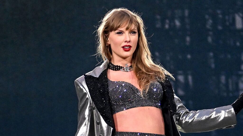 Watch Taylor Swift honors romance with Travis Kelce ahead of first anniversary at Eras Tour