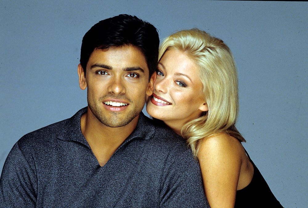 Mark Consuelos and Kelly Ripa's character in All My Children