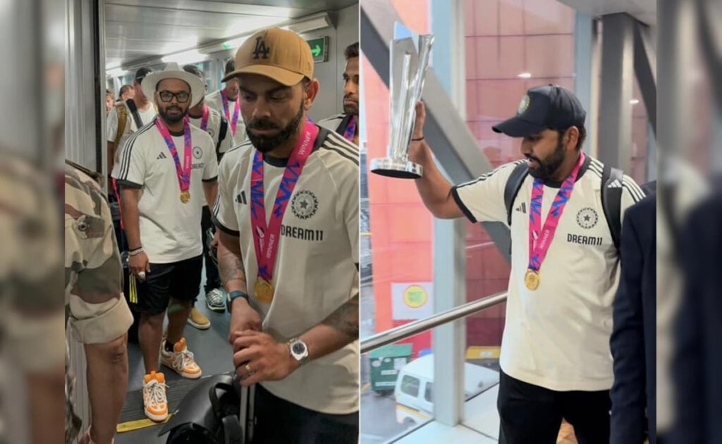 Rohit Sharma’s T20 World Cup Champions Get Grand Welcome At Airport, Mega Celebration Day Planned