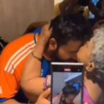 Rohit Sharma’s Mother Showers Kisses On Son During T20 World Cup Victory Celebrations, Adorable Video Is Viral