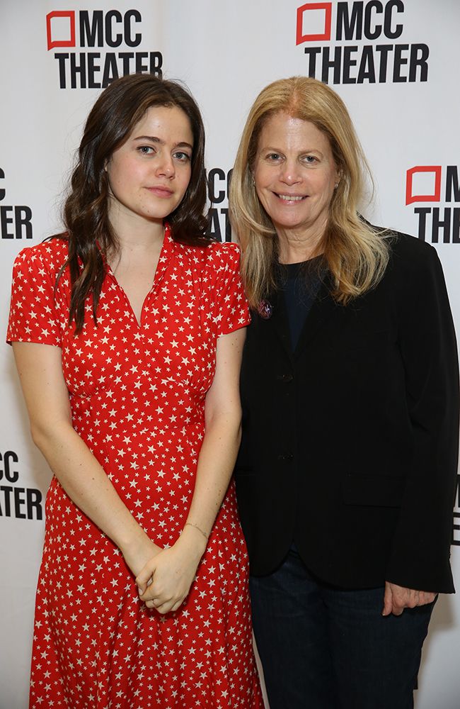 Molly Gordon with her mother Jessie Nelson