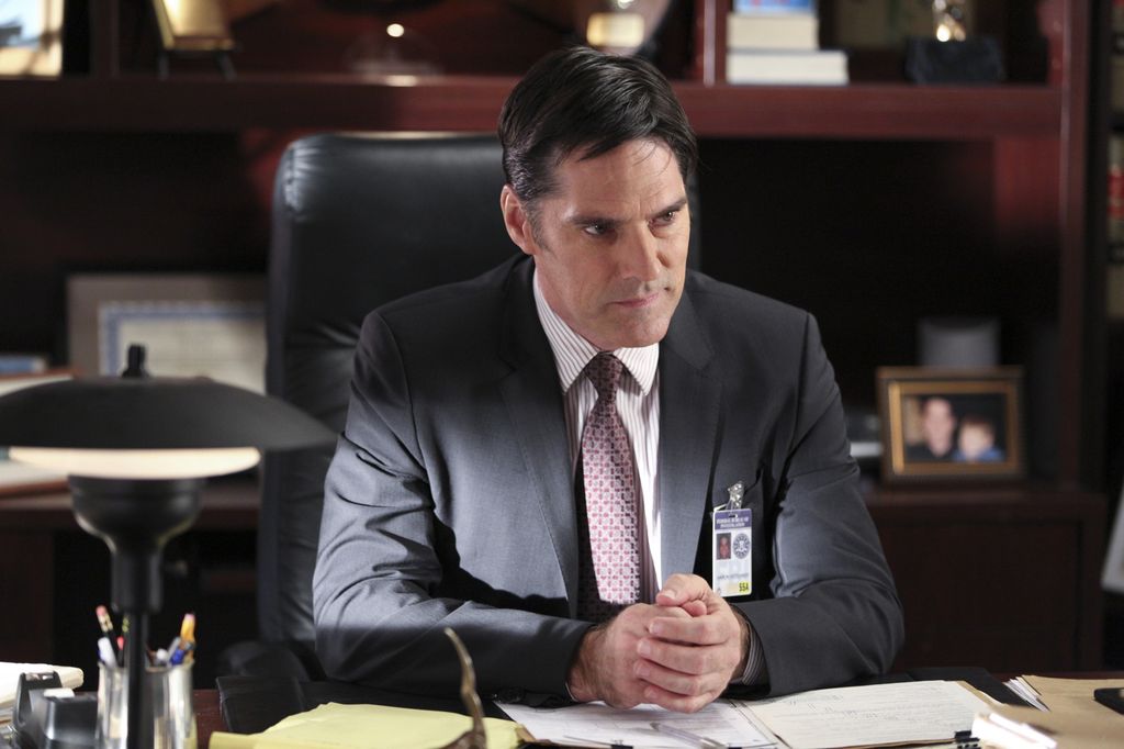 Thomas Gibson plays Aaron Hotchner in Criminal Minds
