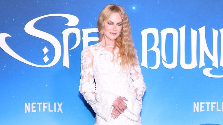 Nicole Kidman Wears a Romantic Italian Bridal Dress for Her Date with Javier Bardem in New York