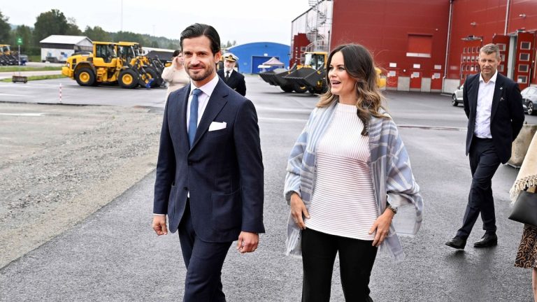 The first images of Carlos Felipe and Sofia from Sweden after announcing that they are expecting their fourth child