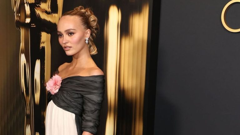 Lily Rose Depp Bets Princess Bun in Los Angeles With Bella Hadid Wearing Curls