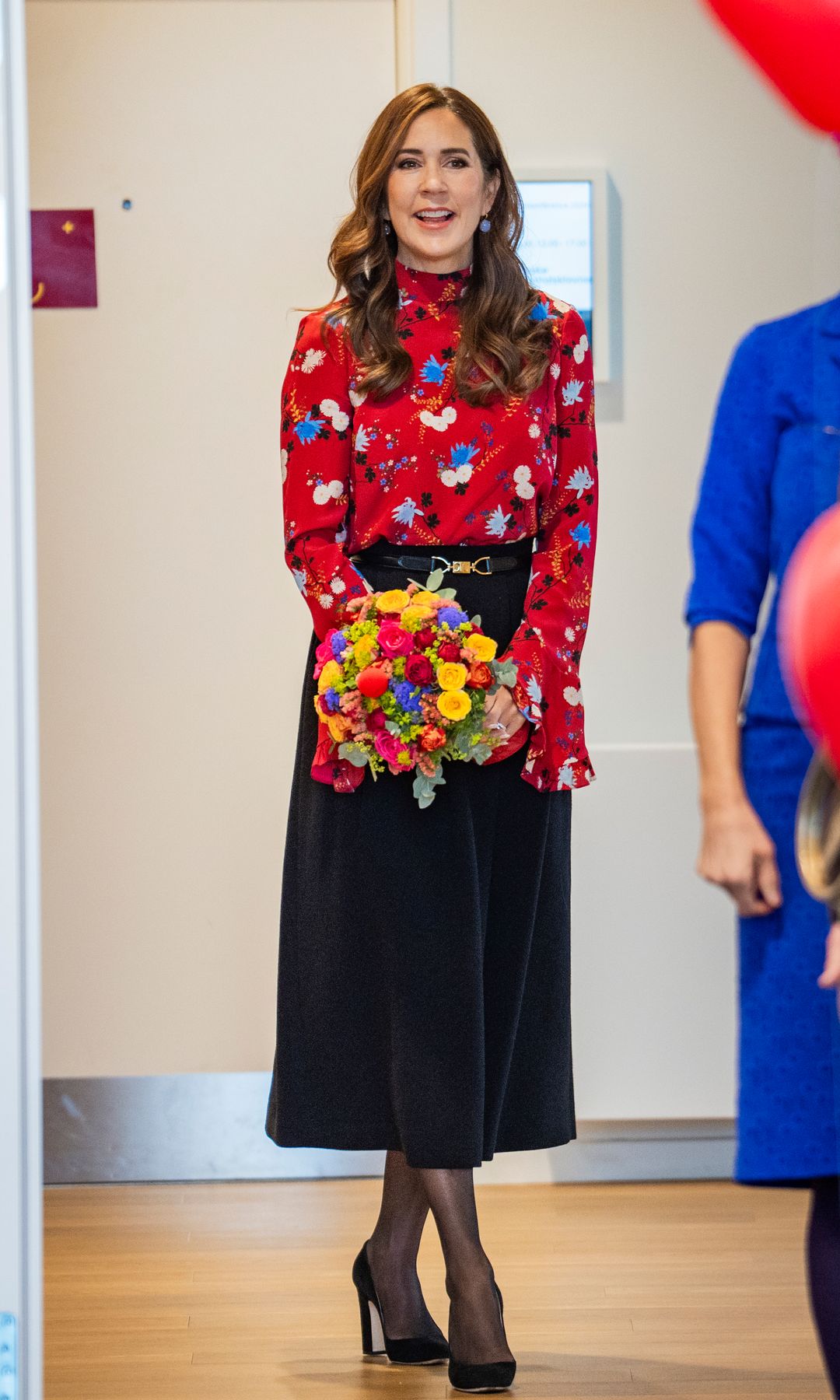 Mary blouse floral skirt from Denmark
