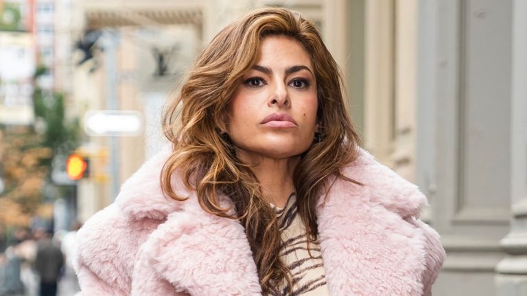 Eva Mendes introduces the newest and adorable family member to her family