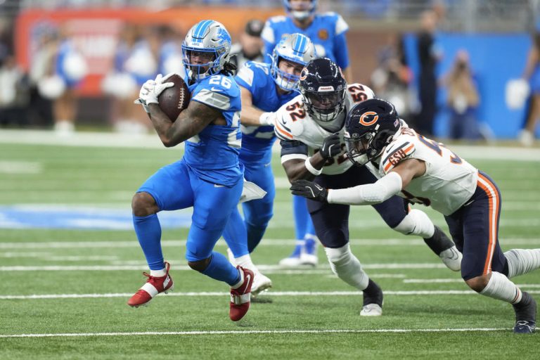 The Lions avoided the Bears' comeback bid after Chicago completely pushed the final snap