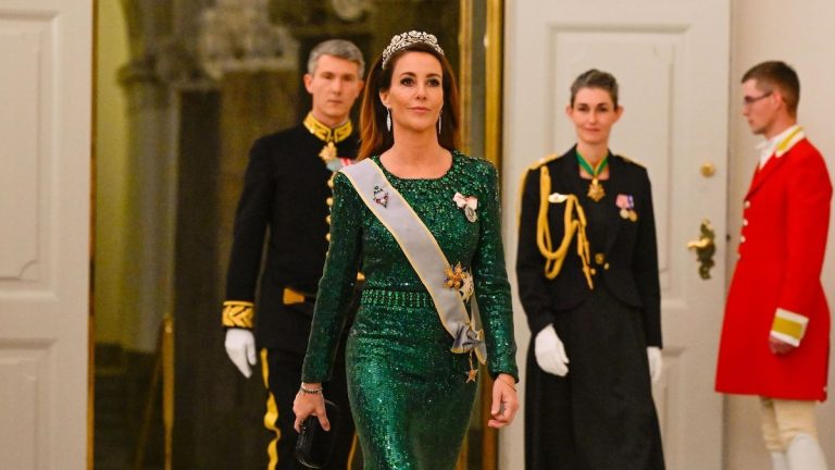 Impressive looks from the banquet in honor of the President of Egypt