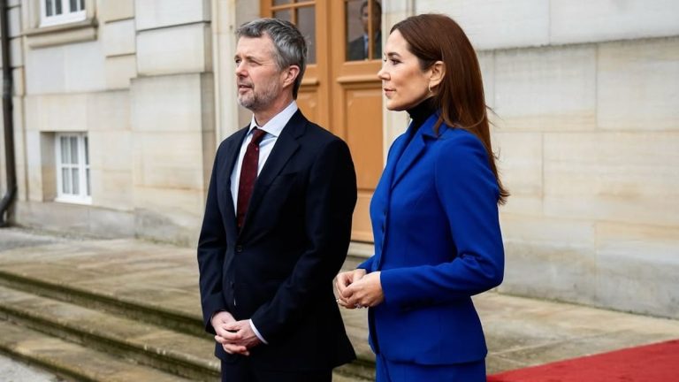 Queen Mary's Fabulous Dress with Egypt's President: From Modernity to Elegance