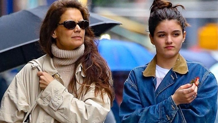 Katie Holmes has made rare comments defending her daughter Suri Cruise against 'false' claims