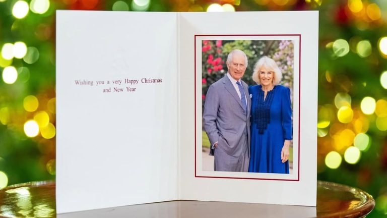 Kings Charles and Camilla wish the Windsors a Merry Christmas in a particularly difficult year