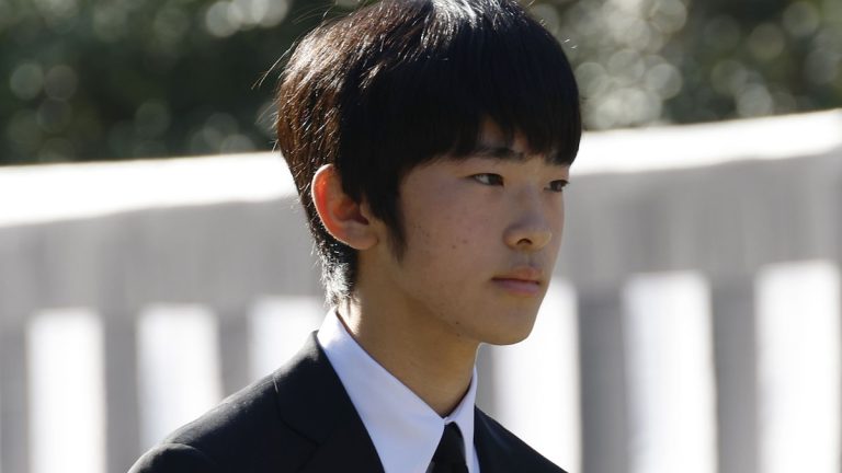 Japan's next step is Hisahito, heir to the Japanese throne, at age 18