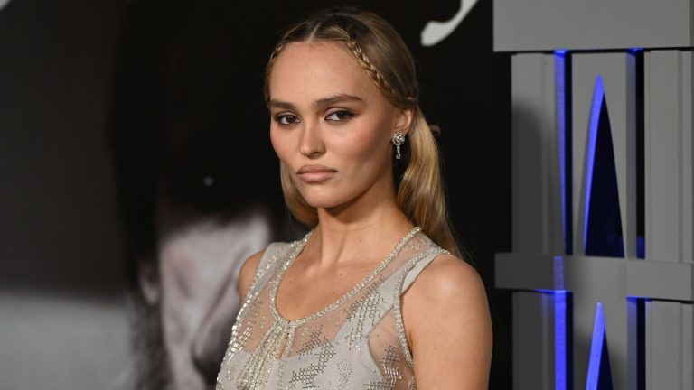 Lily-Rose Depp Rocks Angelic and French Look at 'Nosferatu' Los Angeles Premiere