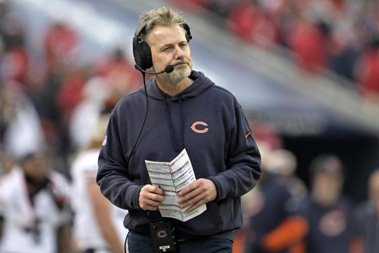 Bears players reportedly 'furious' at Matt Eberflus inside 'ugly' locker room after disastrous loss to Lions